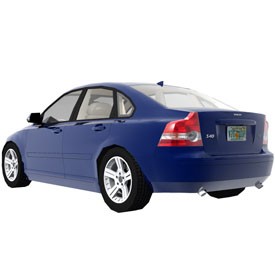 Volvo S40 3D Object | FREE Artlantis Objects Download